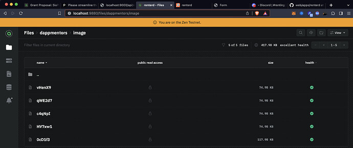 Renterd Zen Testnet File Uploads
